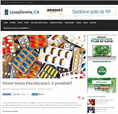 Vivere senza psicofarmaci è possibile